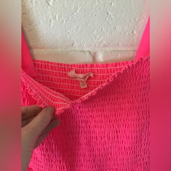 Hot Pink Ruffled Blouse - Picture 11 of 16